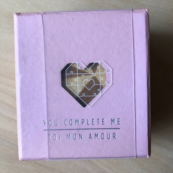 NWT Heart wood jigsaw puzzle card gift - Picture 2 of 4